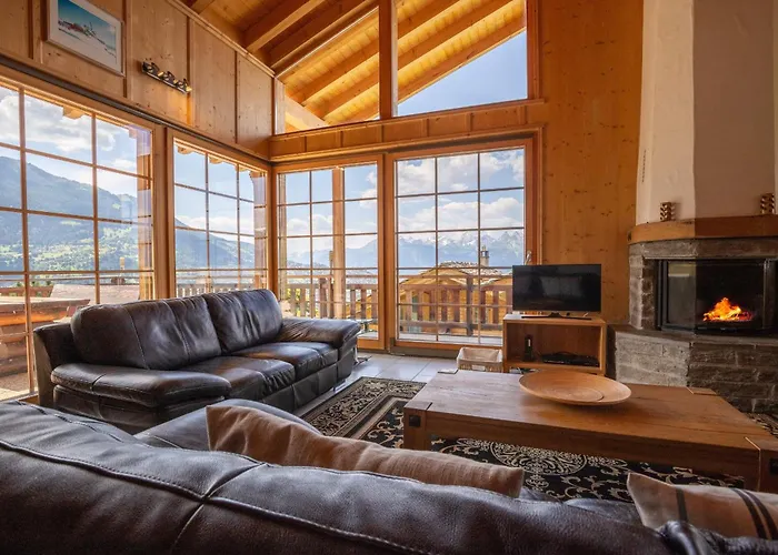 Christoph Standing & Calm 10 Pers By Alpvision Residences Dağ evi Veysonnaz